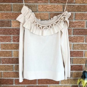 Club Monaco off shoulder blouse